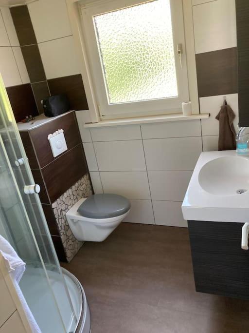 Behagliches Nurdachhaus Im Ferienhausgebiet Langelsheim Luaran gambar